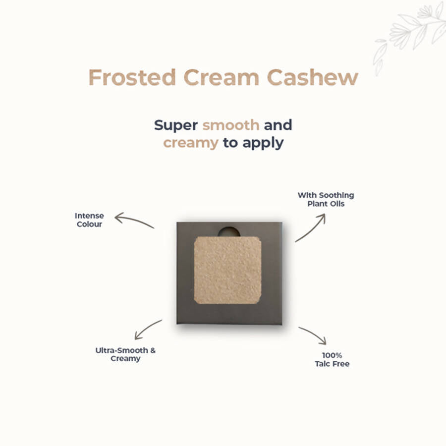 Disguise Satin Smooth Eyeshadow Squares - Frosted Cream Cashew 201 | Grocsy