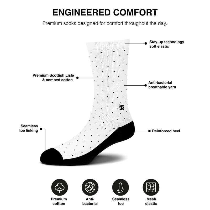 Socksoho Luxury Men Socks Dapper Giftbox | Grocsy