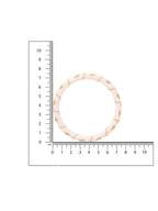 Ruby Raang White Traditional Bangle | Grocsy