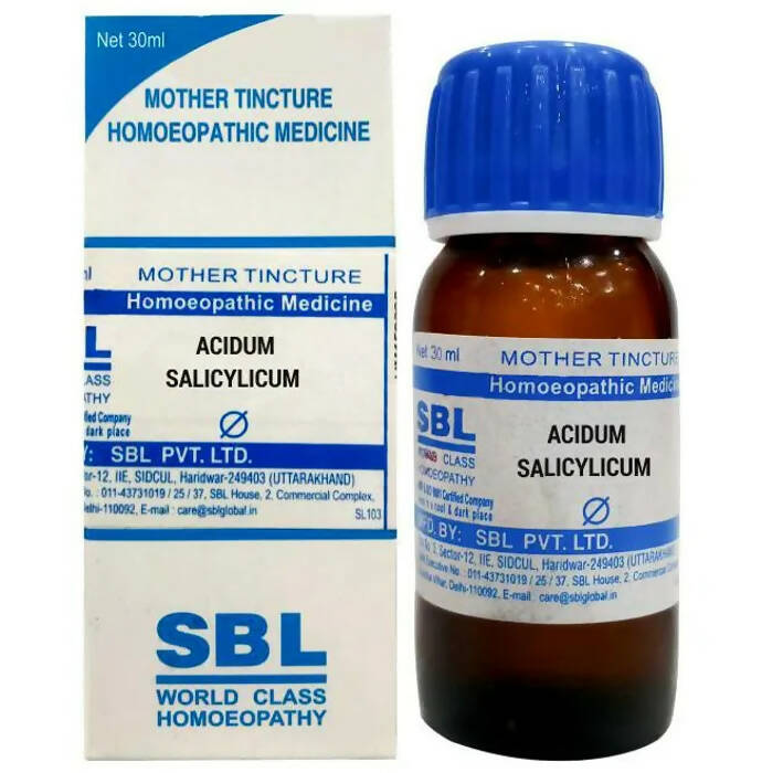 SBL Homeopathy Acidum Salicylicum Mother Tincture Q | Grocsy