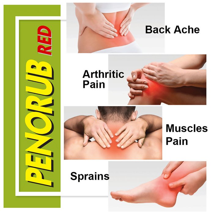 Boroline Penorub Red Super Fast Pain Relief Oil | Grocsy