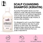 Auli Luminous Scalp Cleansing Shampoo (Keratin) | Grocsy