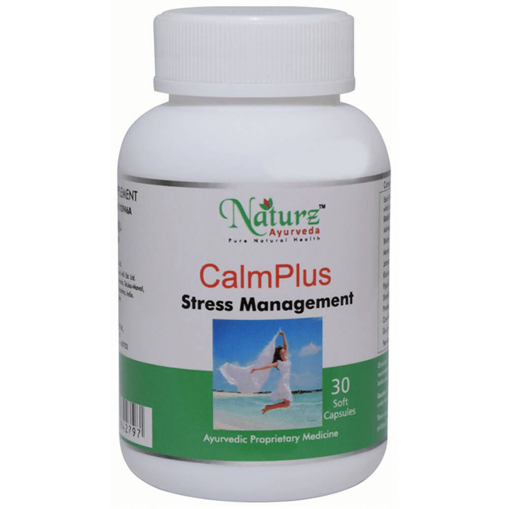Naturz Ayurveda Calm Plus Capsules | Grocsy