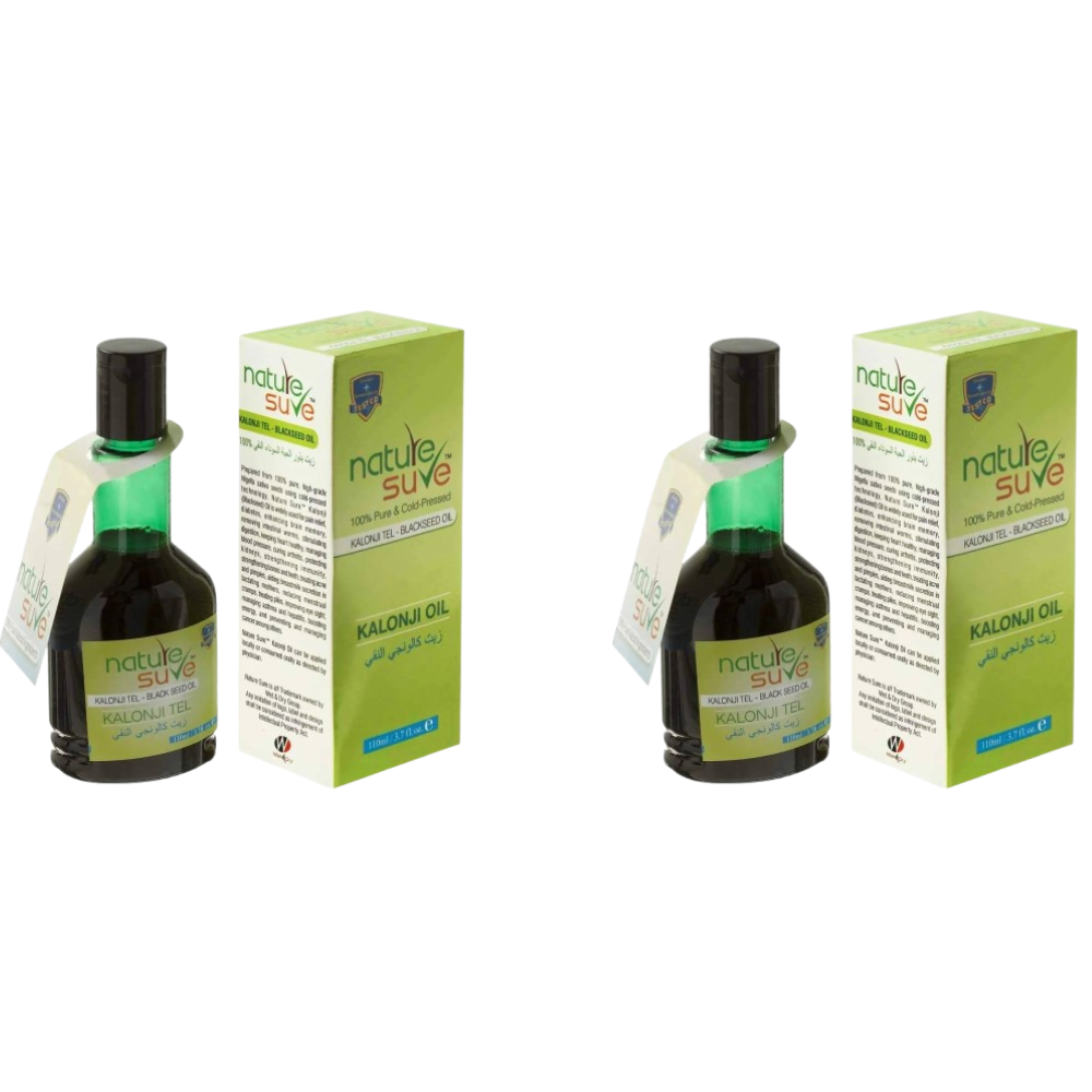Nature Sure 100% Pure & Cold-Pressed Kalonji Tel - Black Seed Oil | Grocsy