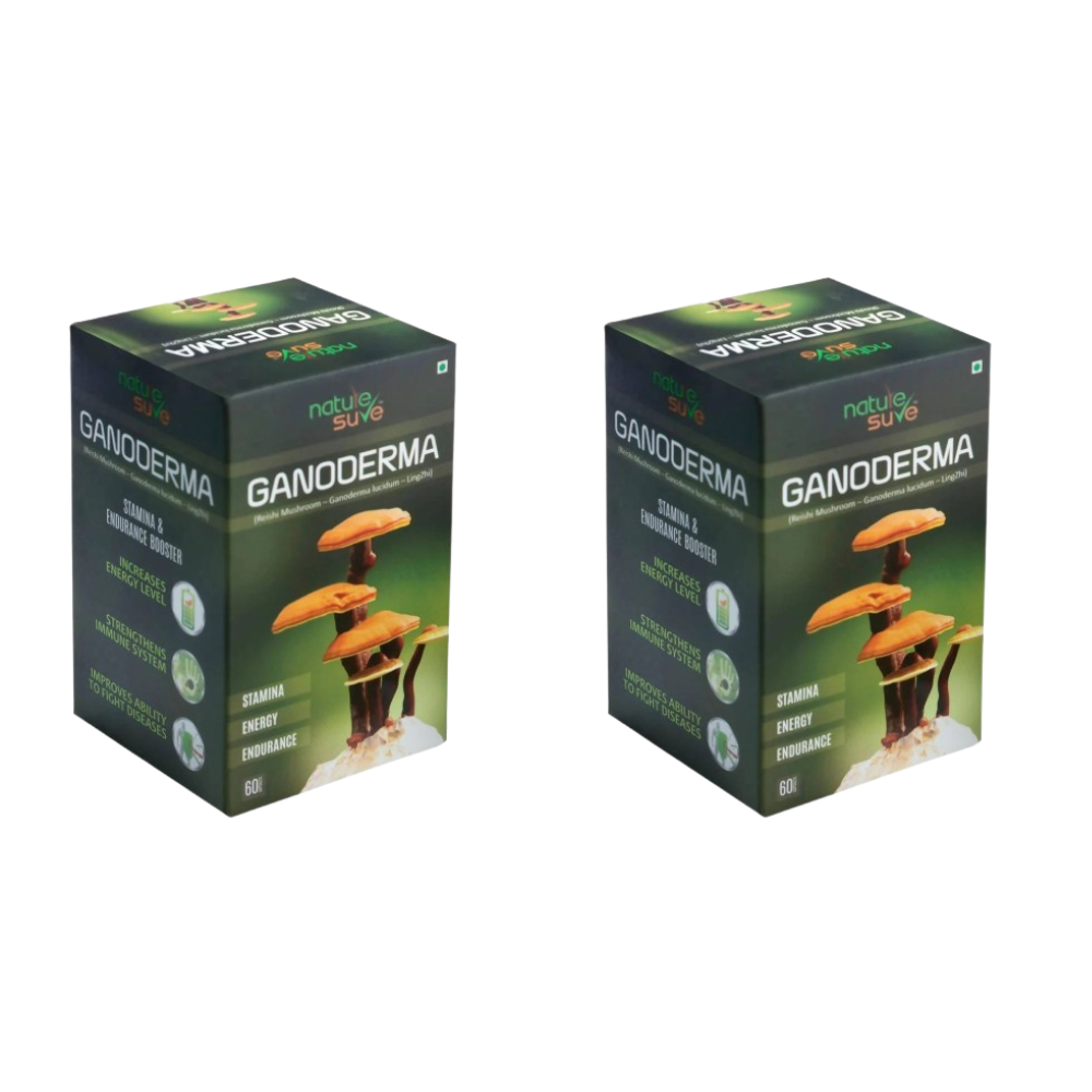 Nature Sure Ganoderma Ling Zhi Reishi Mushroom Capsules | Grocsy