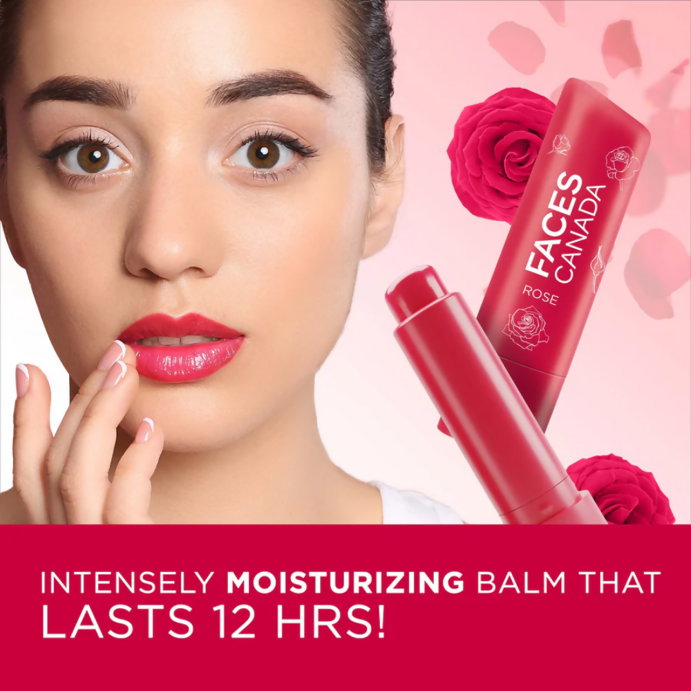 Faces Canada Vitamin C Lip Balm - Rose Petal | Grocsy