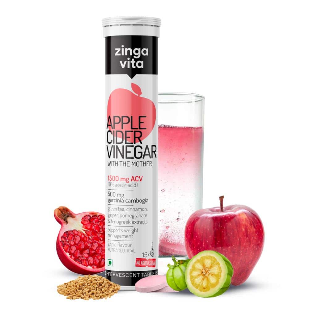 Zingavita Apple Cider Vinergar With The Mother (Apple Flavor) | Grocsy