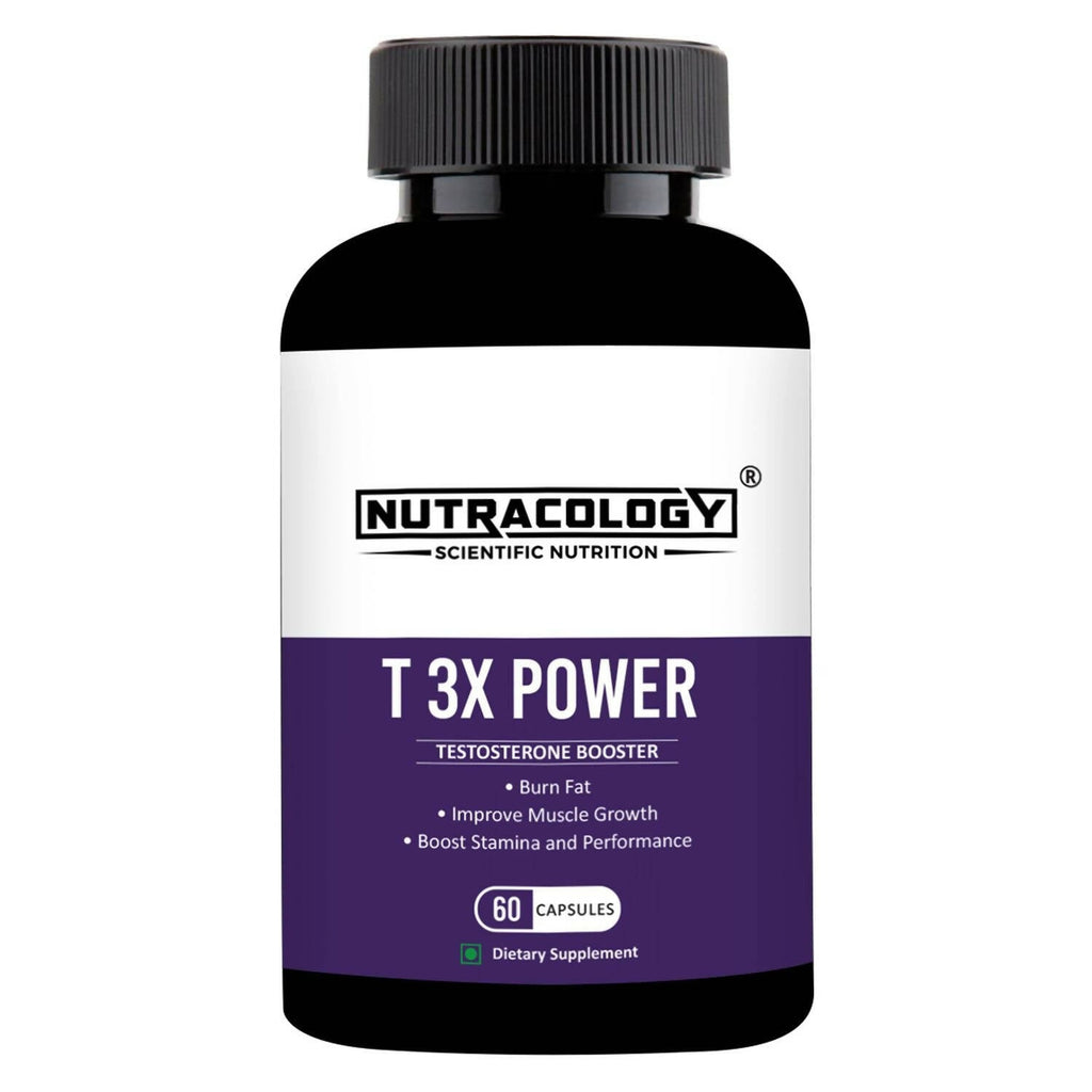 Nutracology T 3X Power Testosterone Booster For Muscle Strength Energy For Men | Grocsy