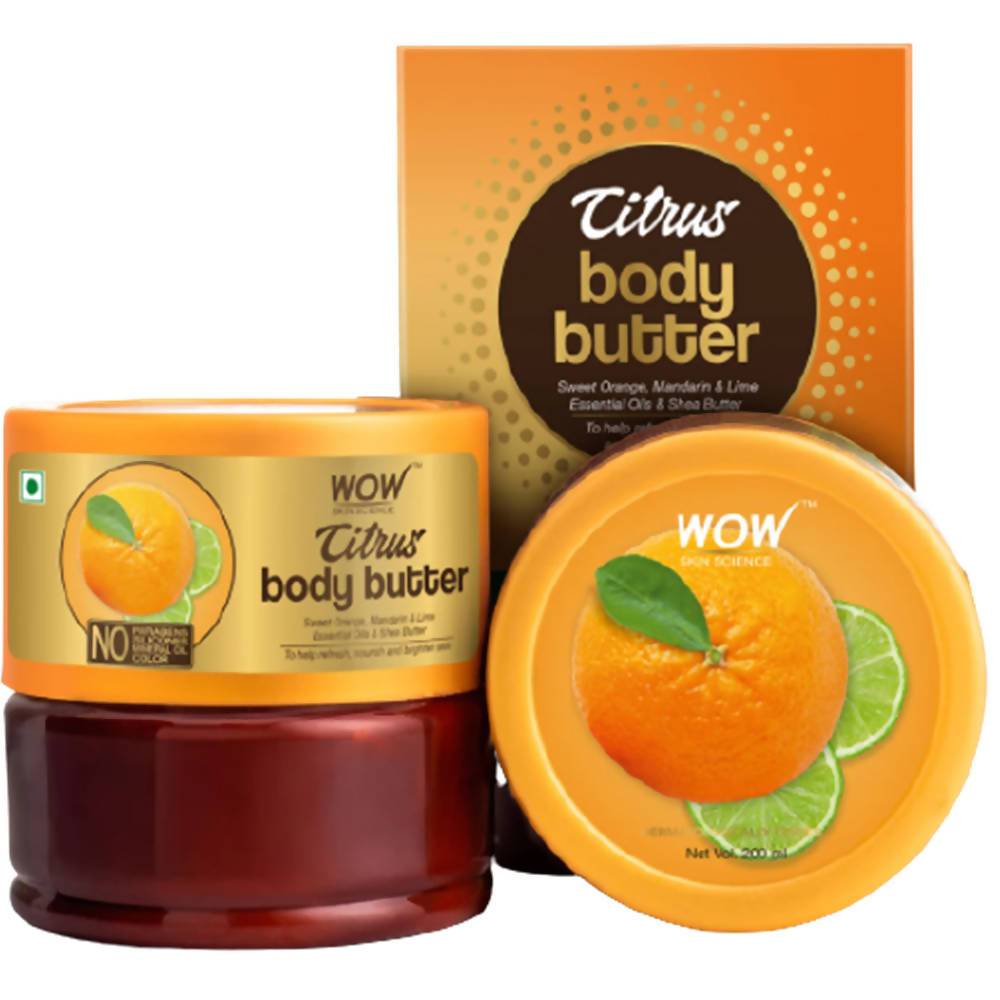 Wow Skin Science Citrus Body Butter | Grocsy