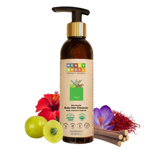 Herby Angel Ultra Gentle Baby Hair Cleanser | Grocsy