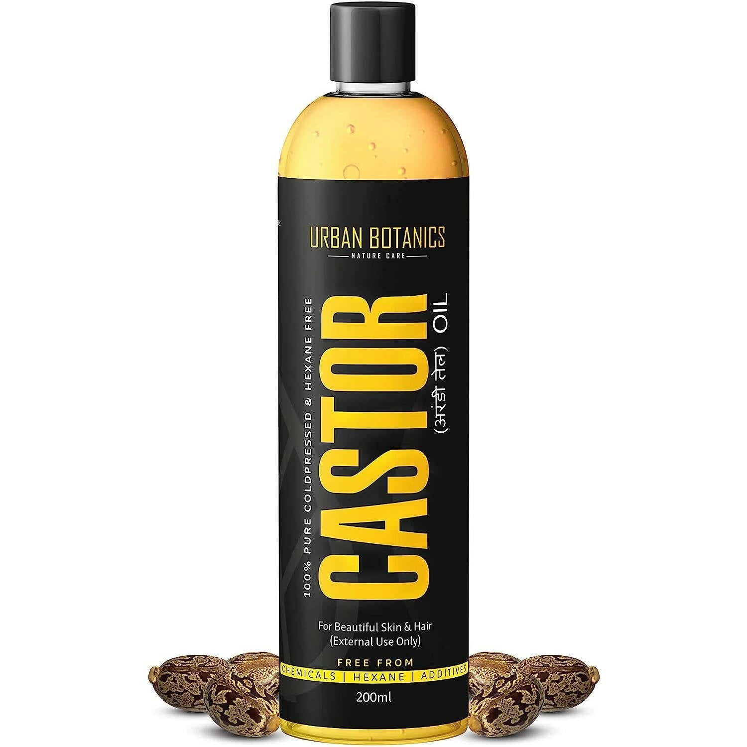 Urban Botanics Cold Pressed Castor Oil | Grocsy