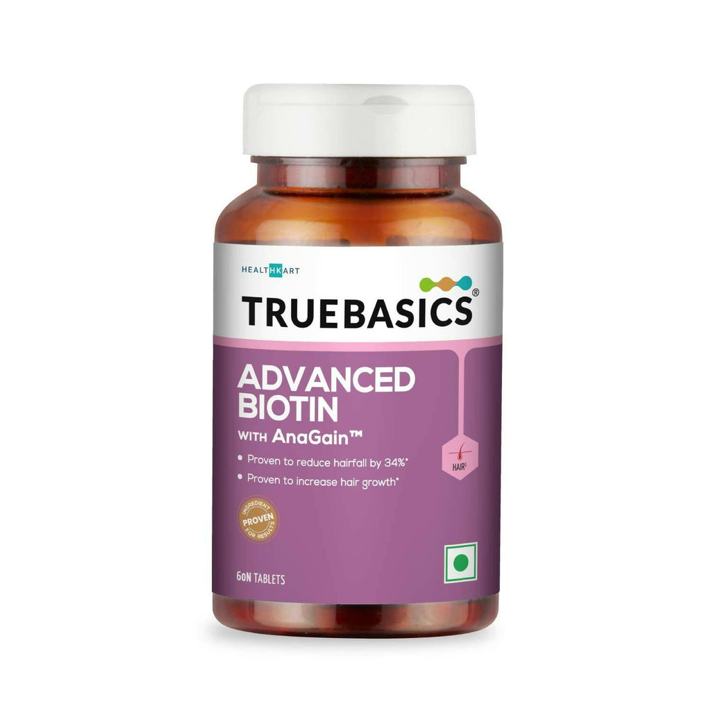 TrueBasics Advanced Biotin with AnaGain Tablets | Grocsy