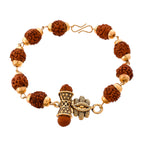 trueBrowns X Voylla Ethnic Rudraksha Beads Rakhi | Grocsy