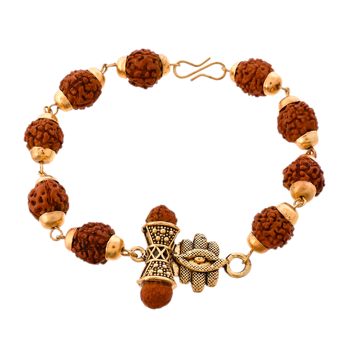 trueBrowns X Voylla Ethnic Rudraksha Beads Rakhi | Grocsy