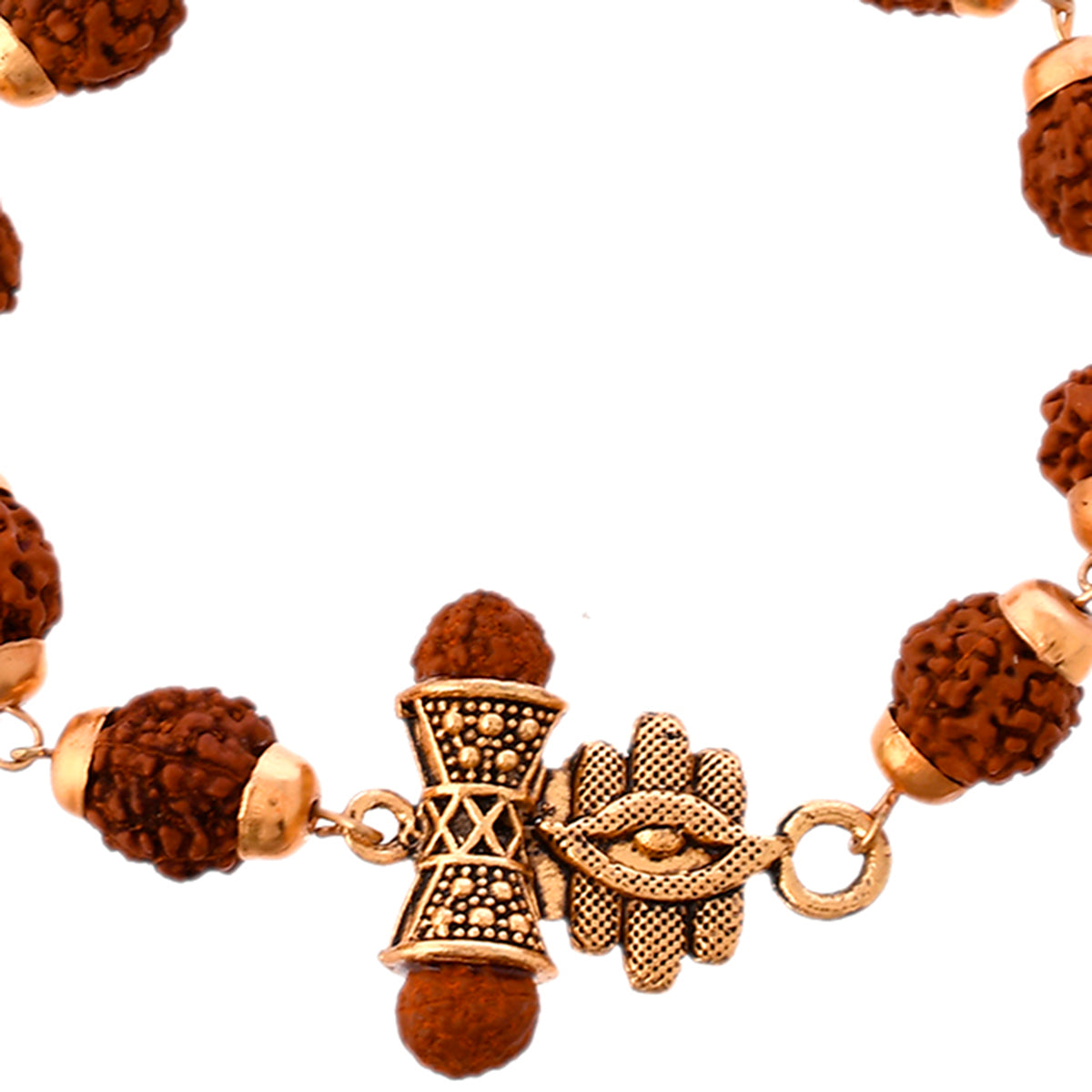 trueBrowns X Voylla Ethnic Rudraksha Beads Rakhi | Grocsy