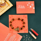 trueBrowns X Voylla Ethnic Rudraksha Beads Rakhi | Grocsy