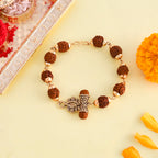 trueBrowns X Voylla Ethnic Rudraksha Beads Rakhi | Grocsy