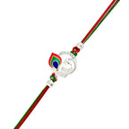 trueBrowns X Voylla Colorful Mor Pankh Thread Rakhi | Grocsy