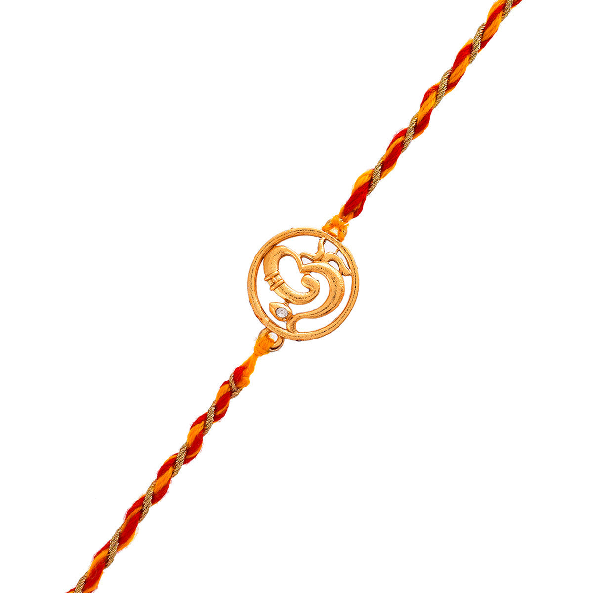 trueBrowns X Voylla Om Rudraksha Beads Thread Rakhi | Grocsy