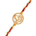 trueBrowns X Voylla Om Rudraksha Beads Thread Rakhi | Grocsy