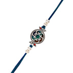 trueBrowns X Voylla Beaded Mandala Inspired Thread Rakhi | Grocsy
