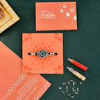 trueBrowns X Voylla Beaded Mandala Inspired Thread Rakhi | Grocsy