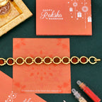 trueBrowns X Voylla Rudraksha Beads Bracelet Style Rakhi | Grocsy