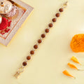 trueBrowns X Voylla Rudraksha Beads Bracelet Style Rakhi | Grocsy