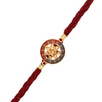 trueBrowns X Voylla Floral Motif Braided Thread Rakhi | Grocsy