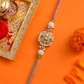 trueBrowns X Voylla Enameled Pearl Beads Thread Rakhi | Grocsy