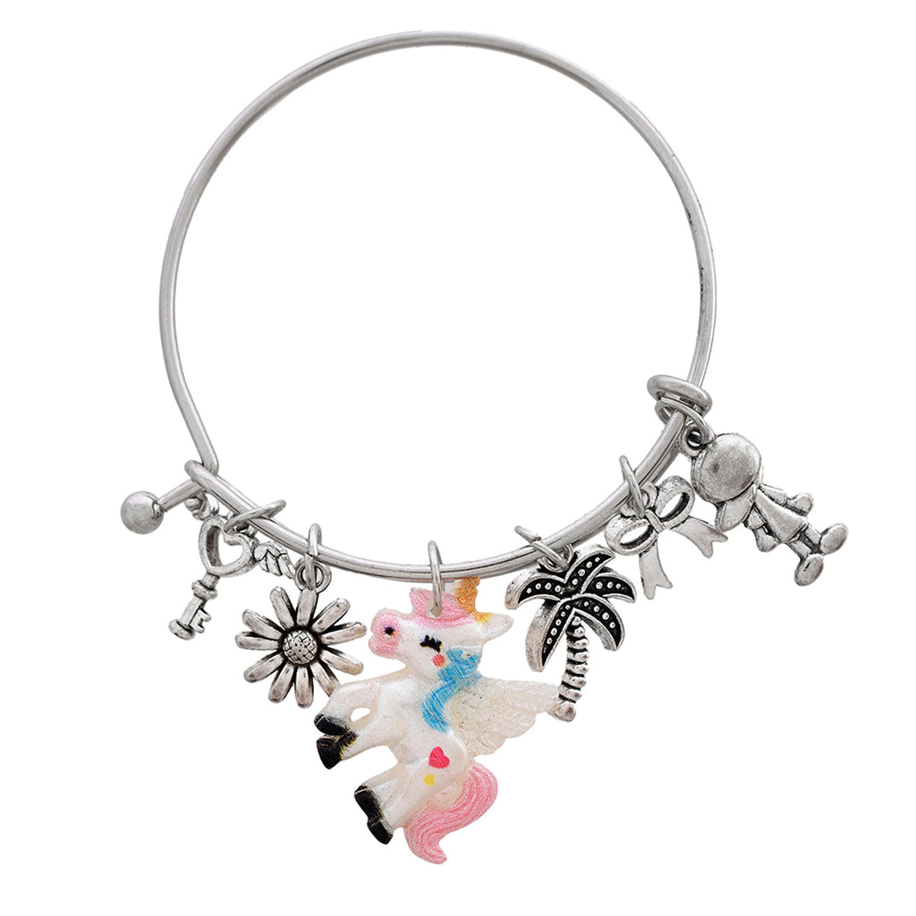 trueBrowns X Voylla Unicorn Charm Colorful Kids Rakhi | Grocsy