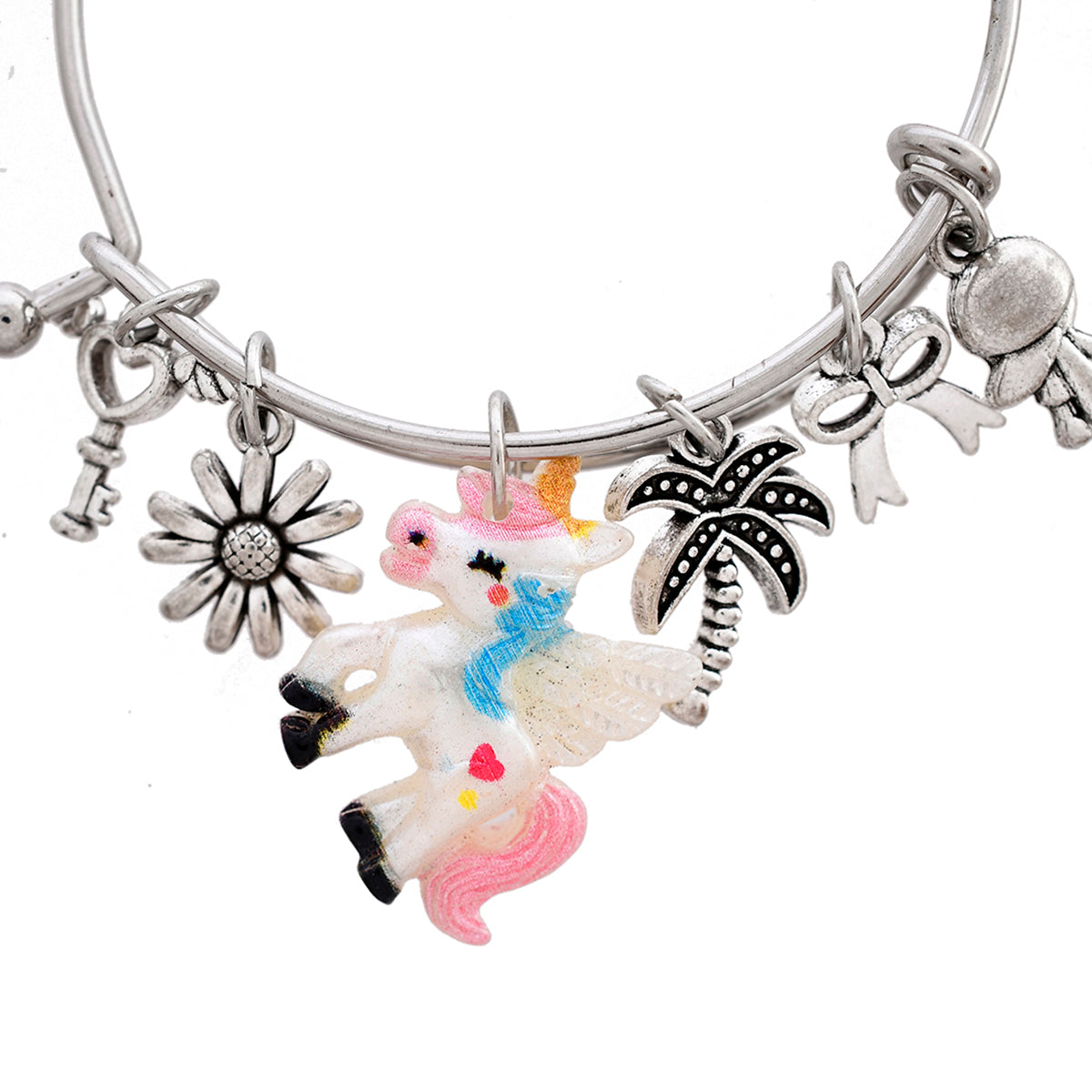trueBrowns X Voylla Unicorn Charm Colorful Kids Rakhi | Grocsy