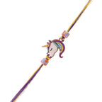 trueBrowns X Voylla Rainbow Unicorn Beaded Slip-On Rakhi For Kids | Grocsy