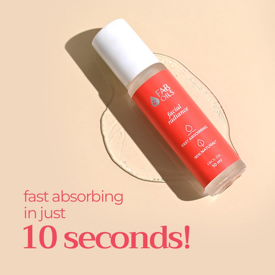 Fab Oils Facial Radiance Face Oil For Glowing Skin & Even Skin Tone | Grocsy