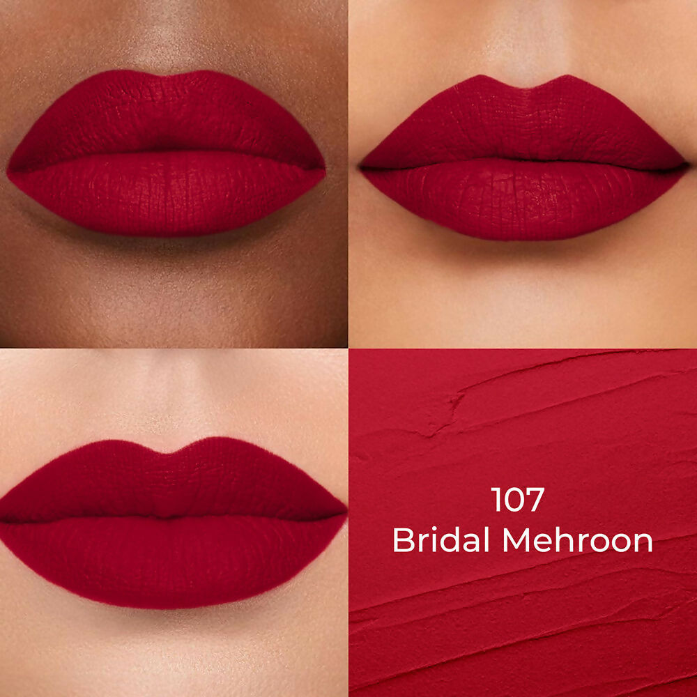 Colors Queen Hold Up Full Day Non Transfer Lipstick - Bridal Mehroon | Grocsy