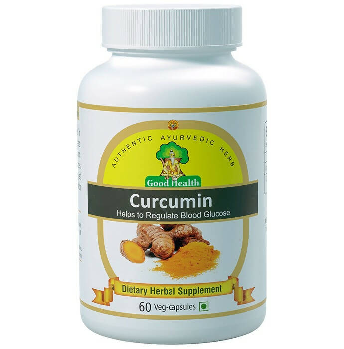 Sushrut Ayurved Good Health Curcumin Veg Capsules | Grocsy