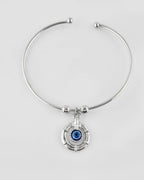 VOJ Stainless Steel Beads Silver Bracelet