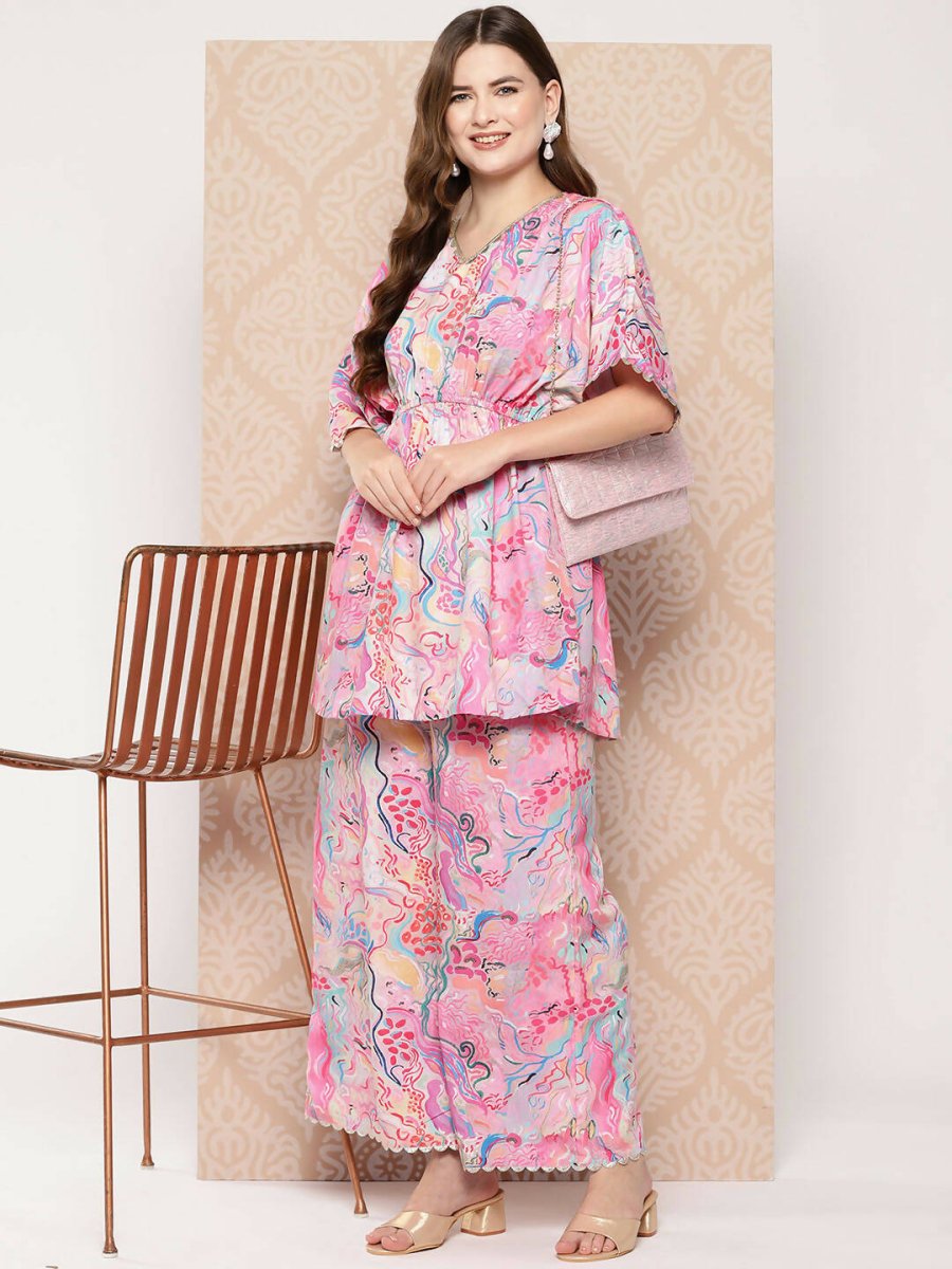 Ahalyaa Women's Traditional Wear Co-ods - Multi | Grocsy