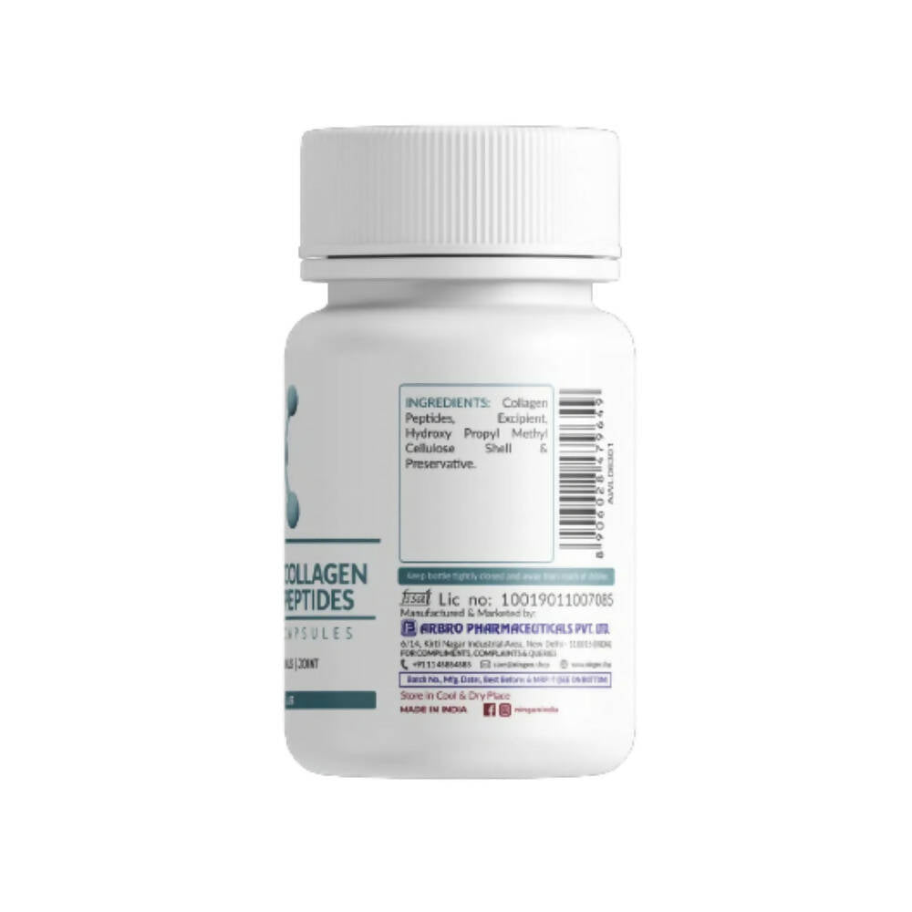 Ningen Collagen Peptides Capsules | Grocsy