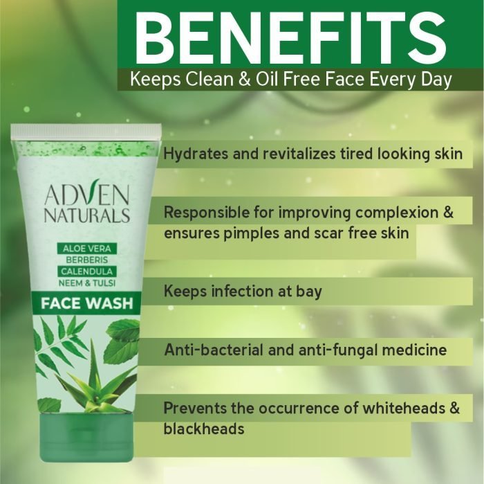 Adven Homeopathy Naturals Face Wash | Grocsy