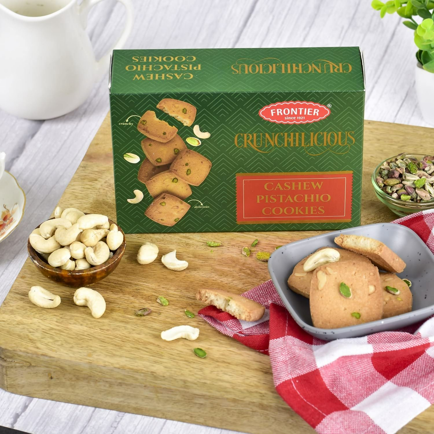 Frontier Biscuits - Cashew Pistachio Cookies | Grocsy