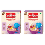Nestle Ceregrow Kids (2-6 yrs) Cereal-Multigrain, Milk & Fruits, Rich in Iron, Calcium & Protein | Grocsy
