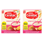 Nestle Cerelac Baby Cereal with Milk, Multigrain & Fruits 12 Months | Grocsy