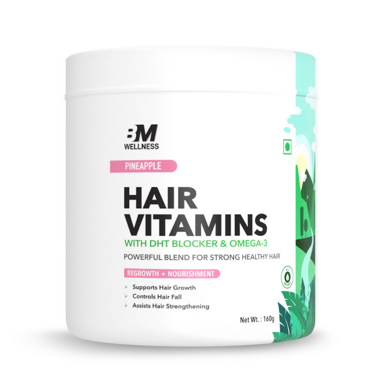 BM Wellness Hair Vitamins - Pineapple | Grocsy