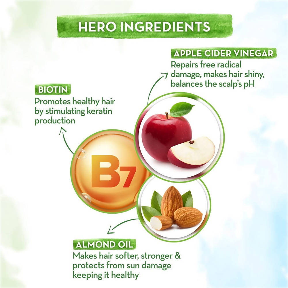 Mamaearth Apple Cider Vinegar Conditioner For Long And Shiny Hair | Grocsy