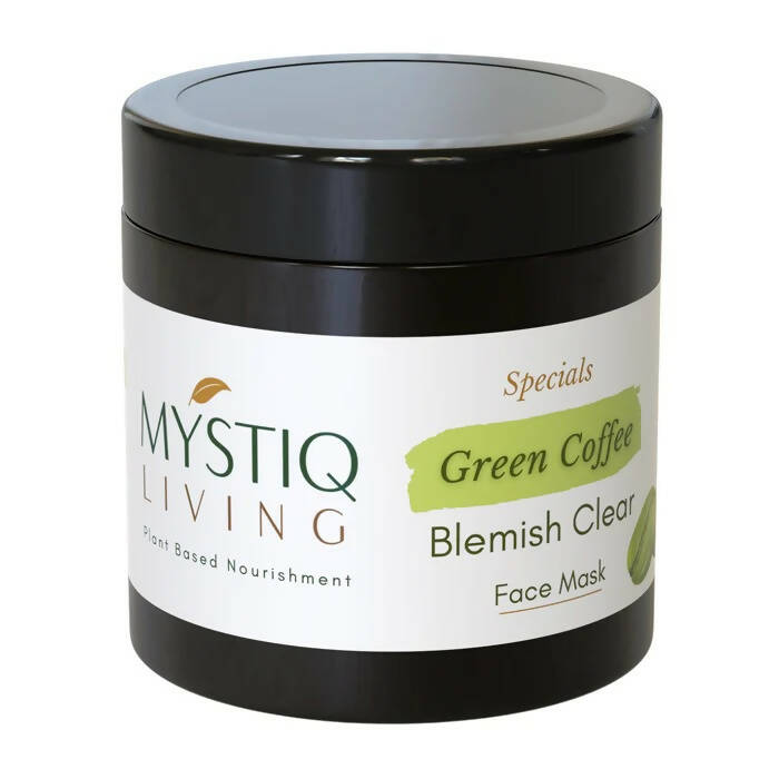 Mystiq Living Specials Green Coffee Blemish Clear Face Mask | Grocsy