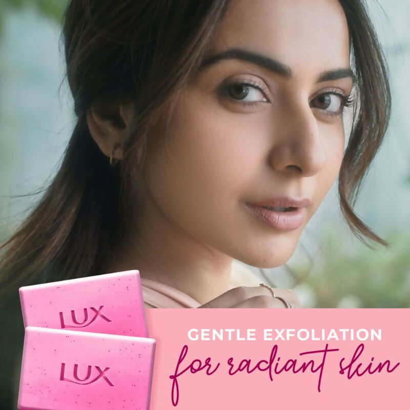 Lux Essence Of Himalayas Rose & Aloe Vera Exfoliating Soap | Grocsy