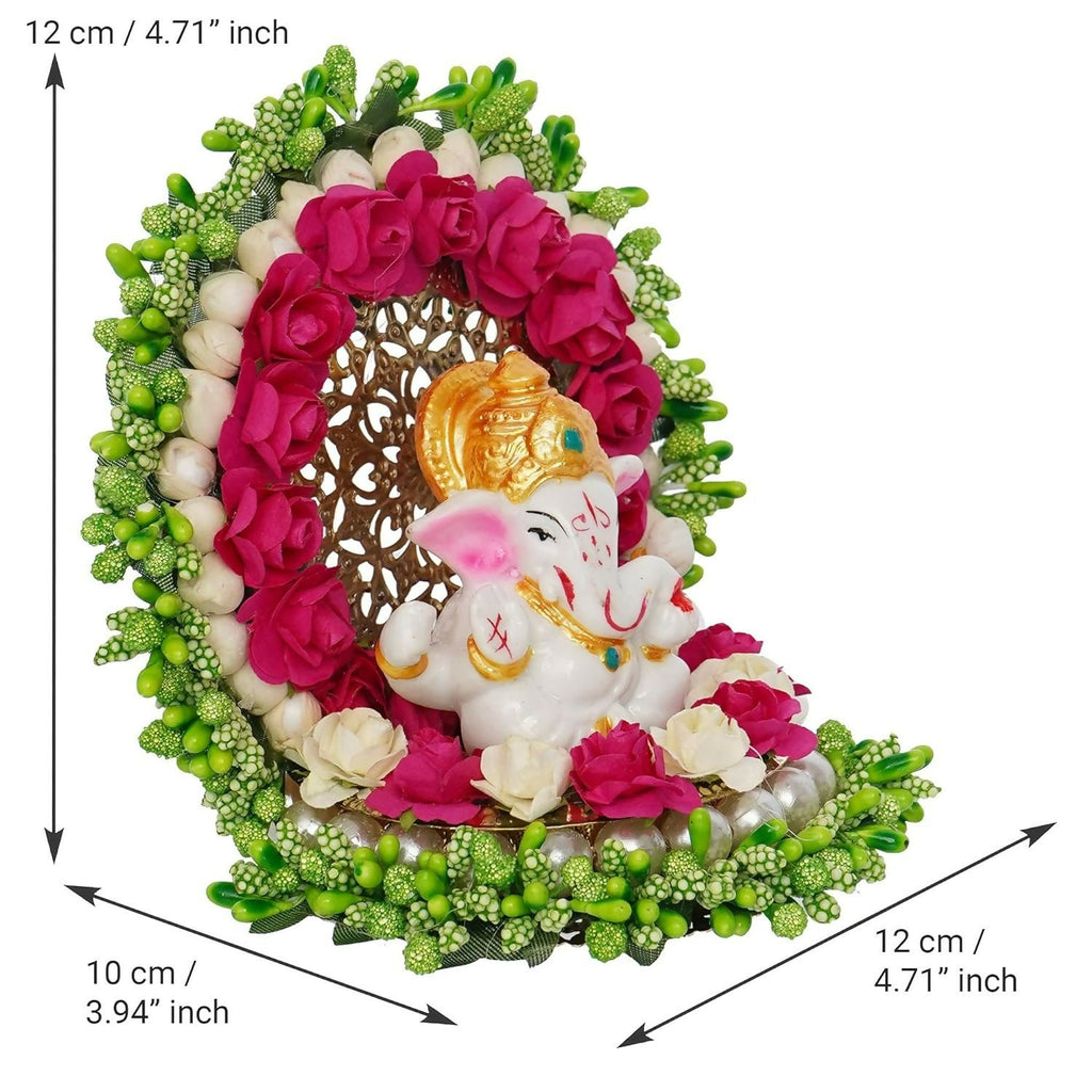 eCraftIndia Polyresin Lord Ganesha Idol | Grocsy
