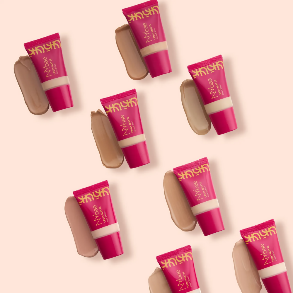 NY Bae Truly Matte Foundation - Almond 318 | Grocsy