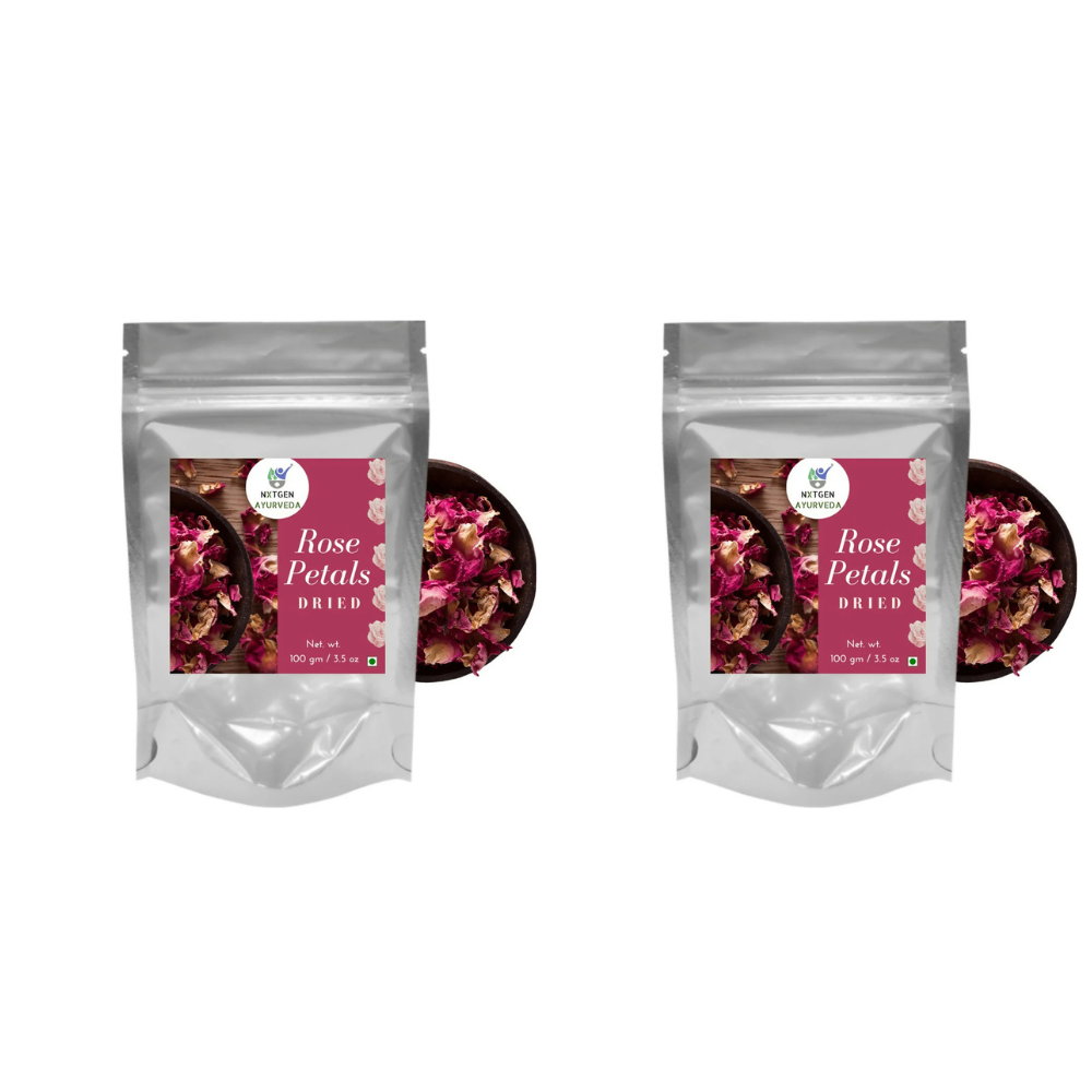 Nxtgen Ayurveda Rose Petals Dried | Grocsy